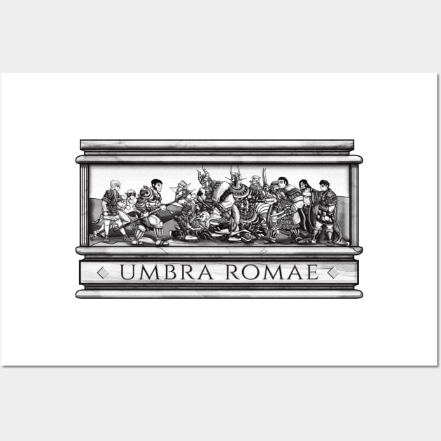 Umbra Romae BW Version Wall Art by WarioPunk